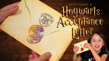 Go Jo - Make a Hogwarts Acceptance Letter